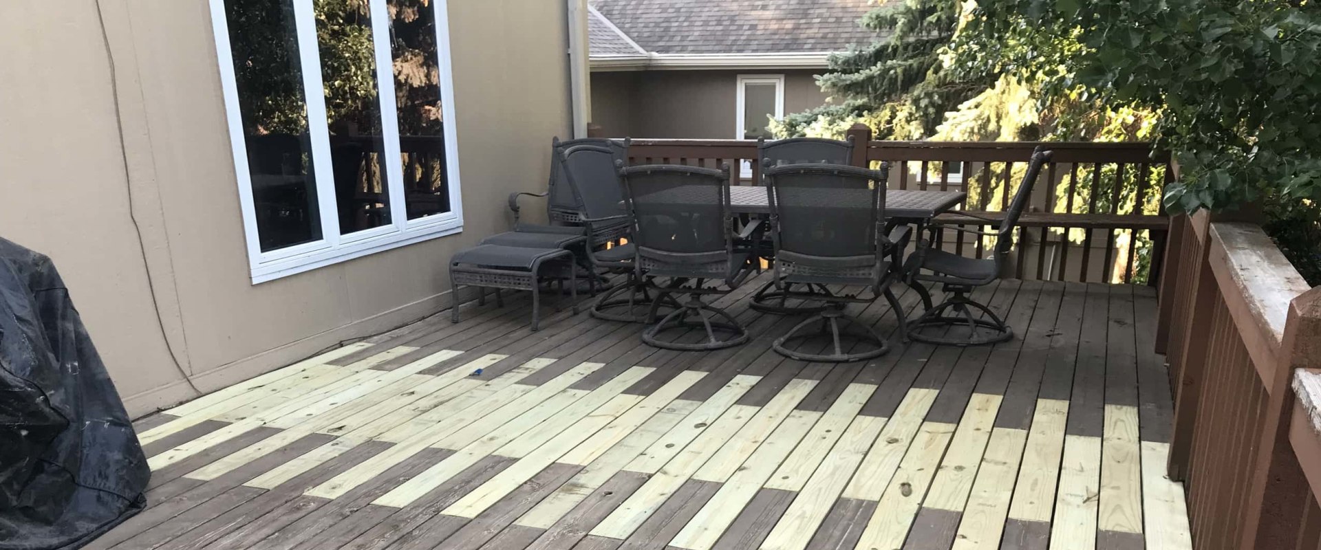 When repair deck?