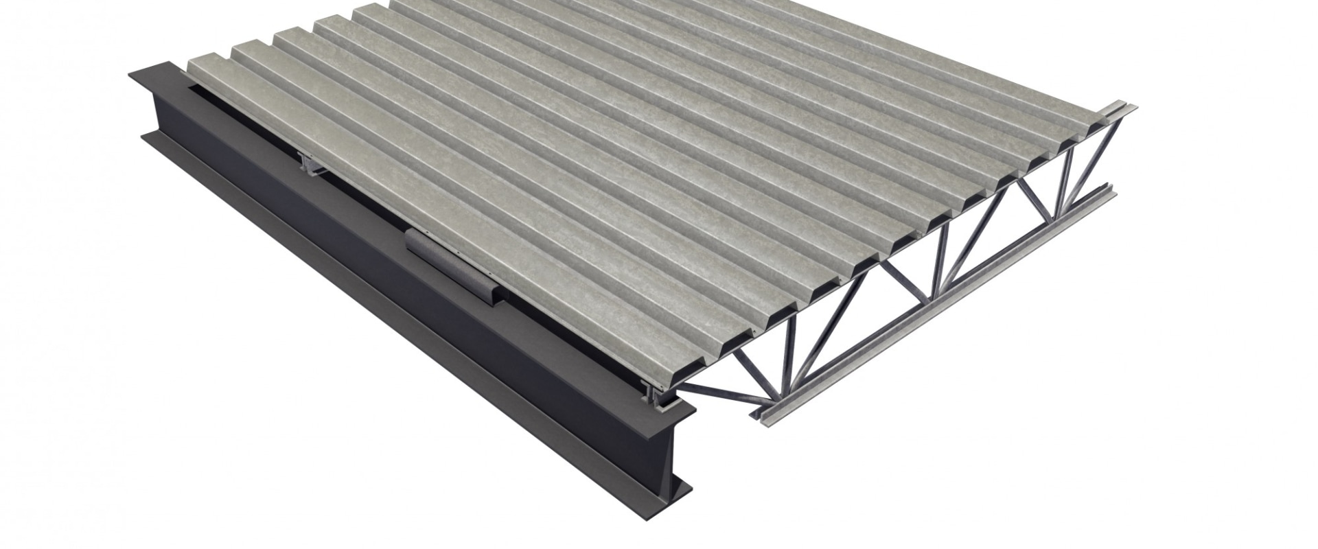 Why is steel deck corrugated?