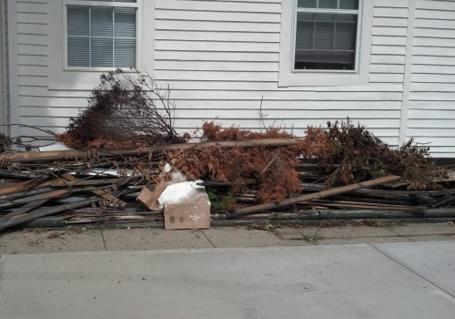 Easy Cleanup with Dump It In for Deck Repair