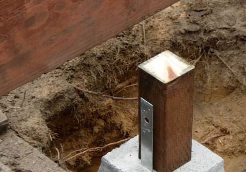 How much are deck footings?