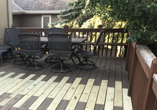 When repair deck?